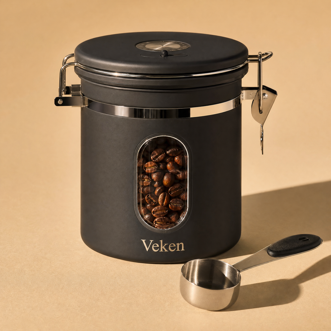 Veken Coffee Canister 16 oz