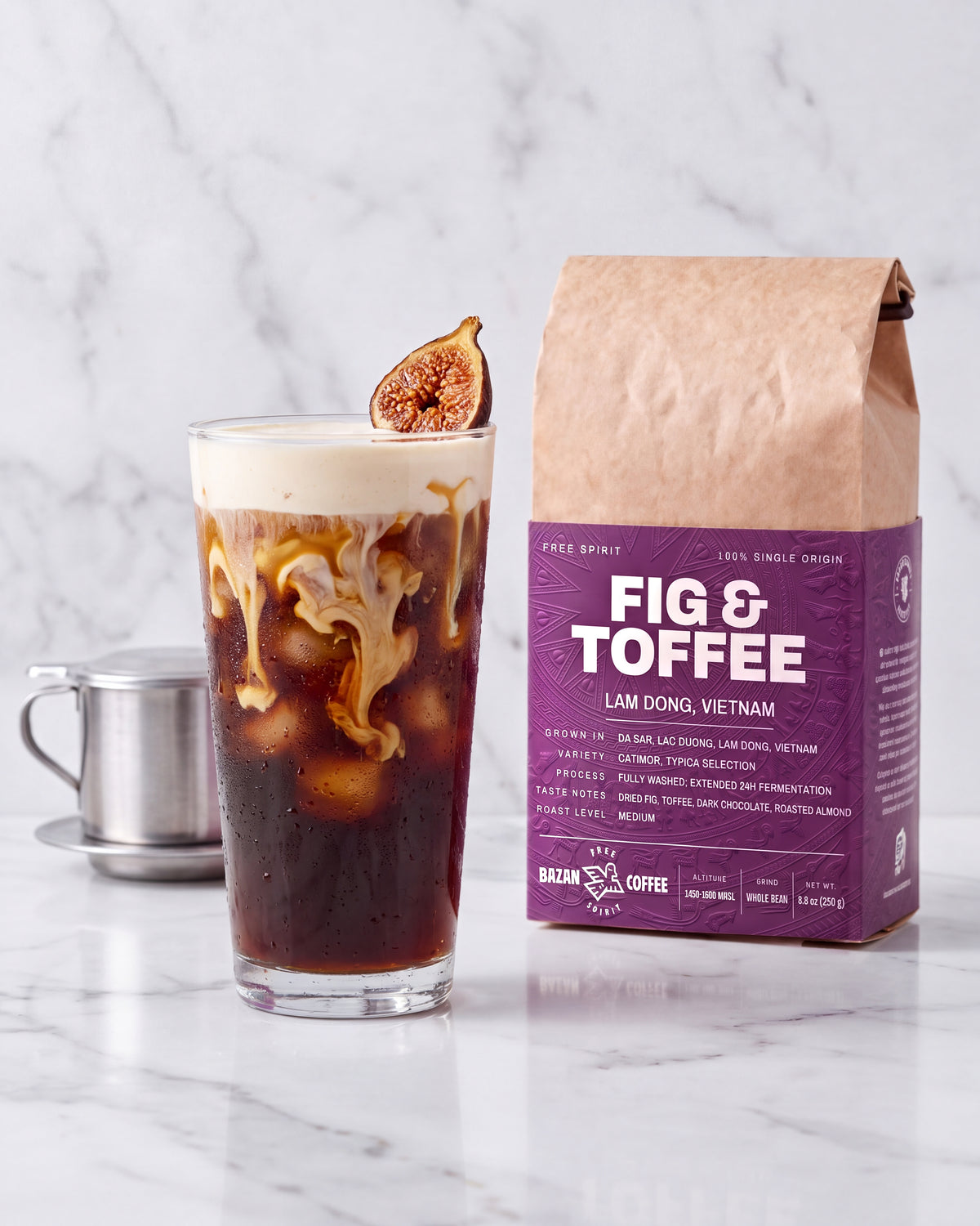 Fig & Toffee brewing