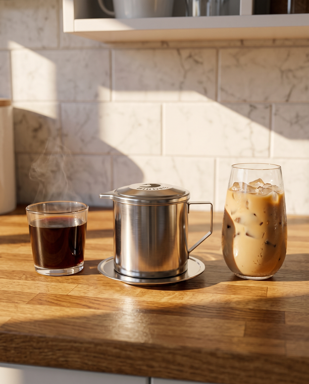 SLOW DRIP.<br>STRONG CUP.