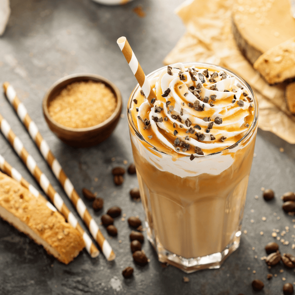 How to Make Caramel Frappuccino Starbucks-Style-Upgraded with Bazan Coffee