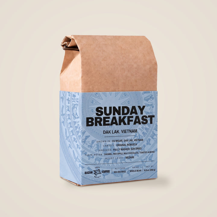 Sunday Breakfast, Premium Vietnamese Robusta, Medium Roast