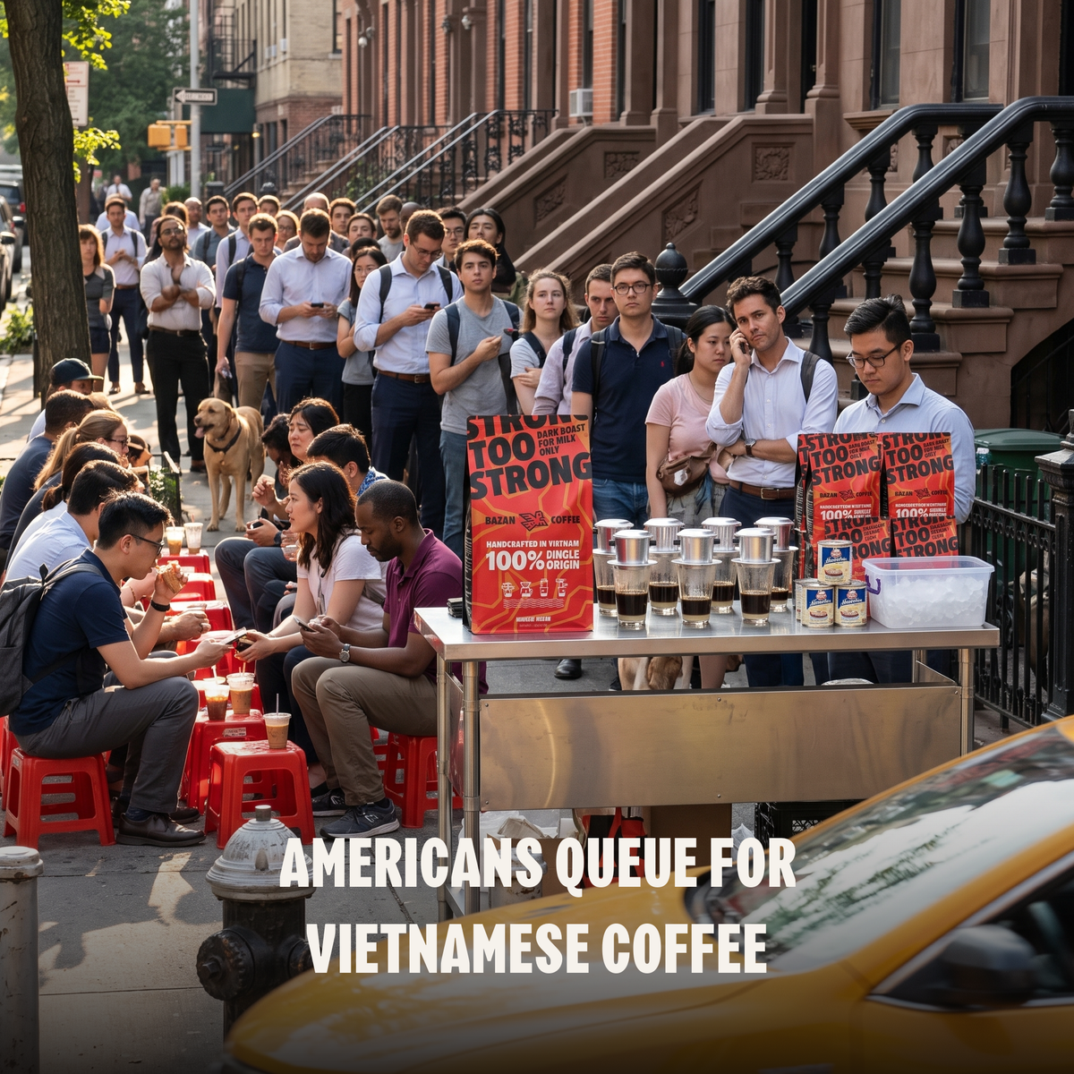 Too Strong, Premium Vietnamese Robusta, Dark Roast