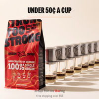 Too Strong, Premium Vietnamese Robusta, Dark Roast