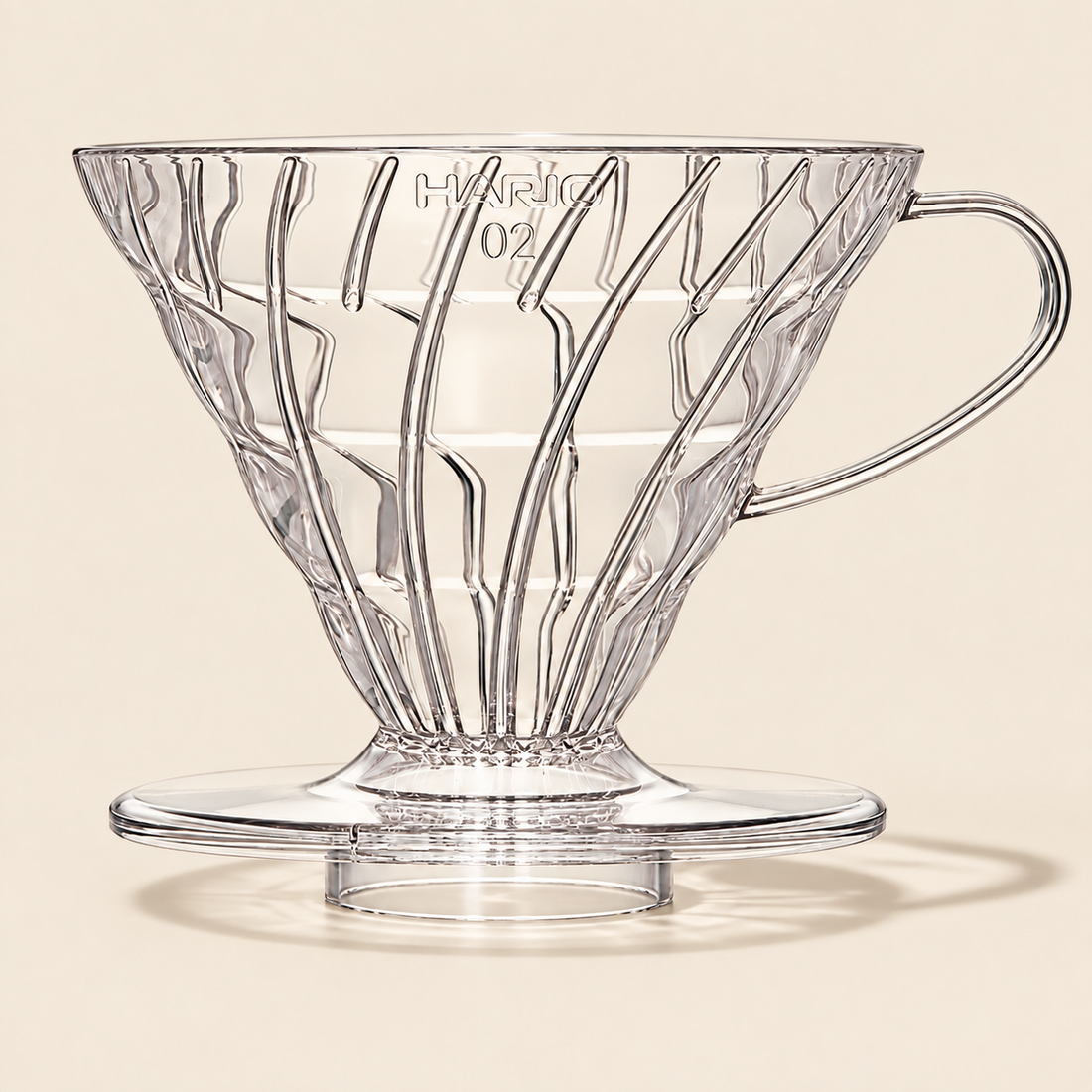 HARIO V60 Plastic Dripper, Size 02