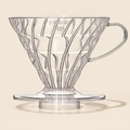 HARIO V60 PLASTIC DRIPPER · Size 02