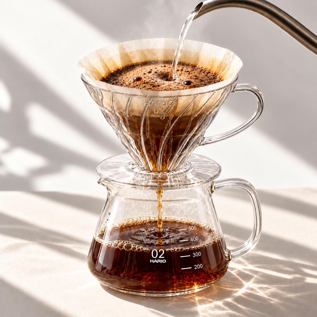 HARIO V60 Plastic Dripper, Size 02