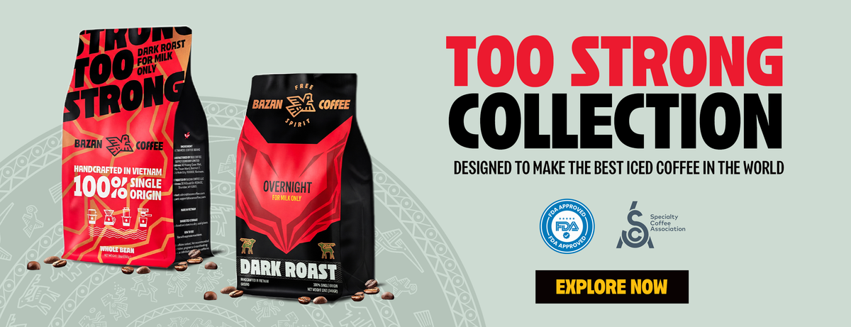 Too Strong Collection — designed to make the best iced coffee in the world