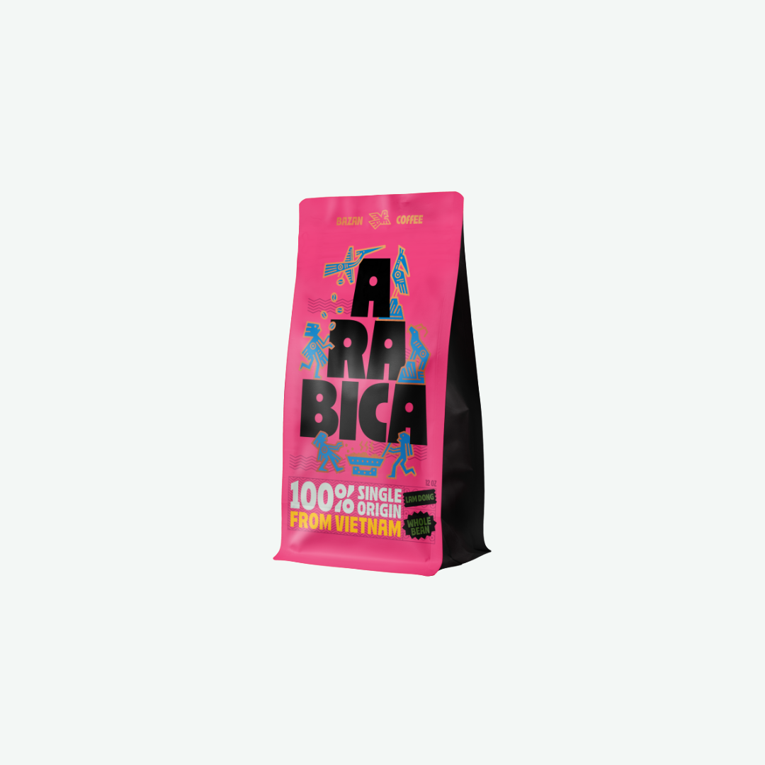 Specialty Arabica Cau Dat, Viet Nam, Whole bean, Notes of Caramel, Spices & Bell pepper