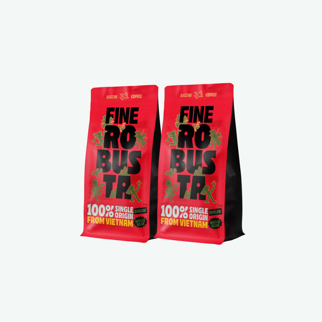 Fine Robusta Viet Nam, Whole Bean, Notes of Durian, Honey & Caramel