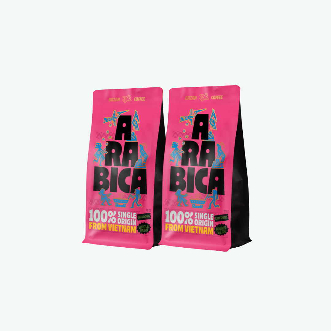 Specialty Arabica Cau Dat, Viet Nam, Whole bean, Notes of Caramel, Spices & Bell pepper