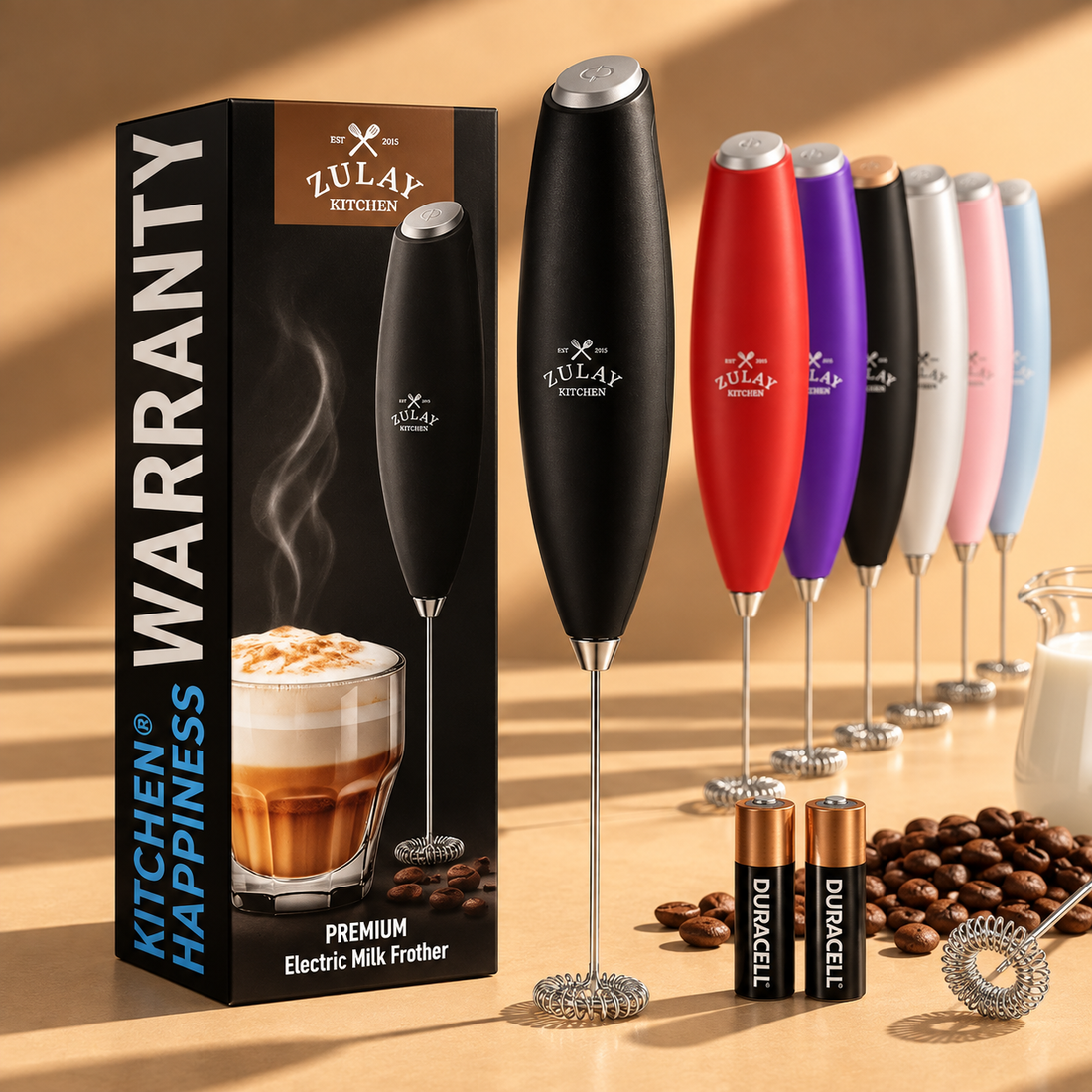 Zulay Kitchen Milk Frother