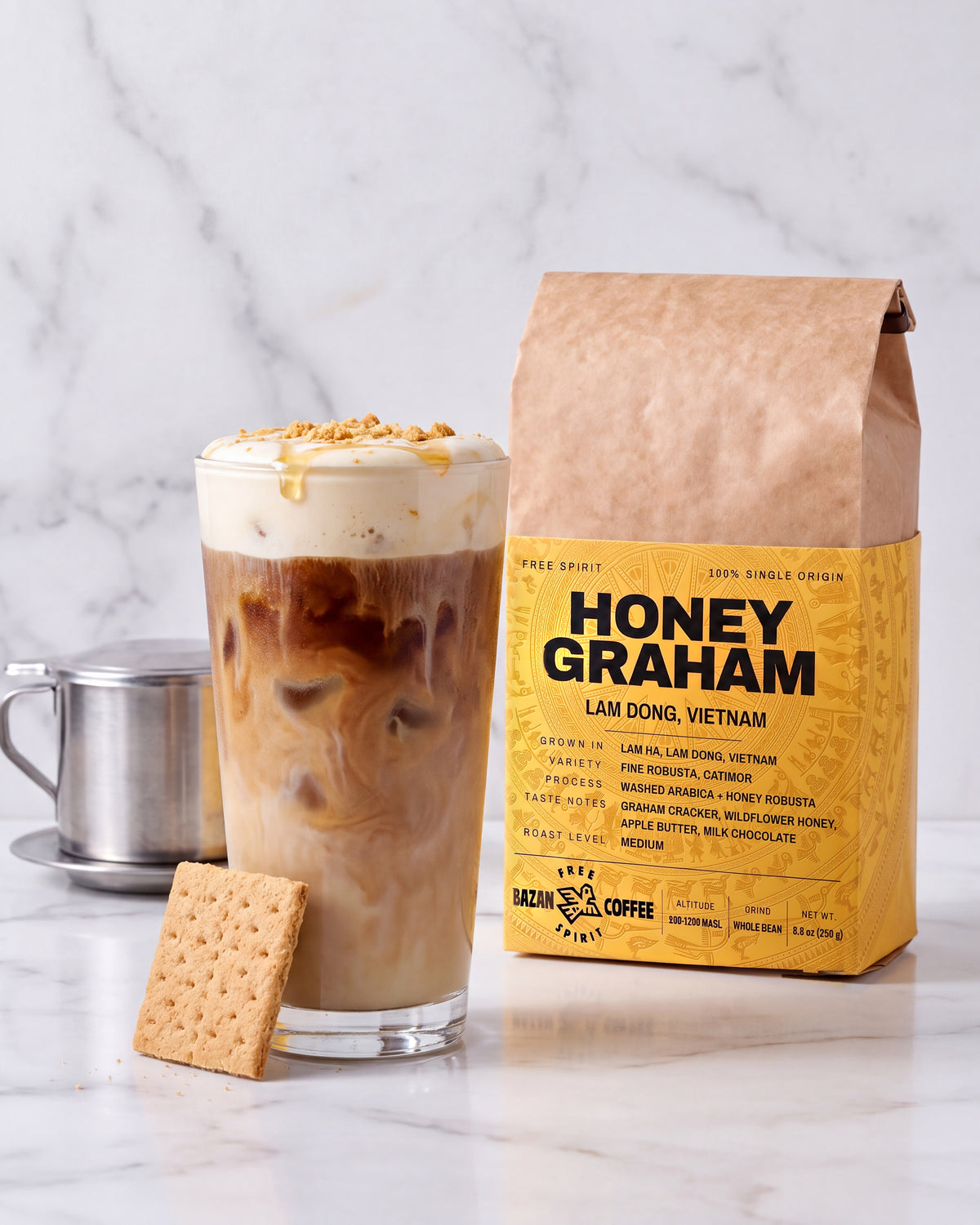 Honey Graham brewing