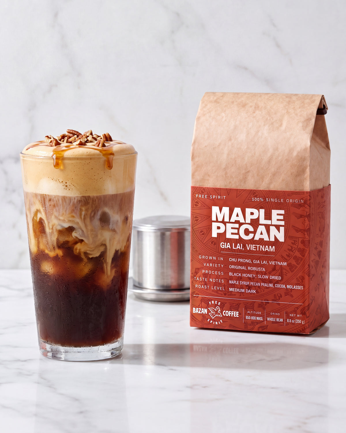Maple Pecan brewing