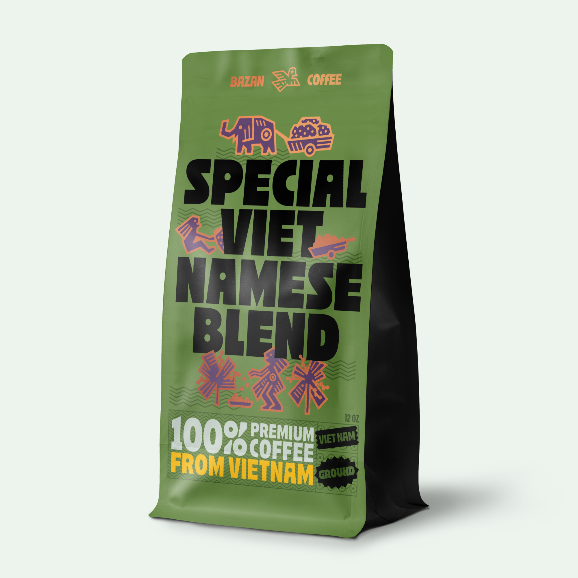 Special Vietnamese Blend, Strong and not bitter, Fruity and Floral Flavor