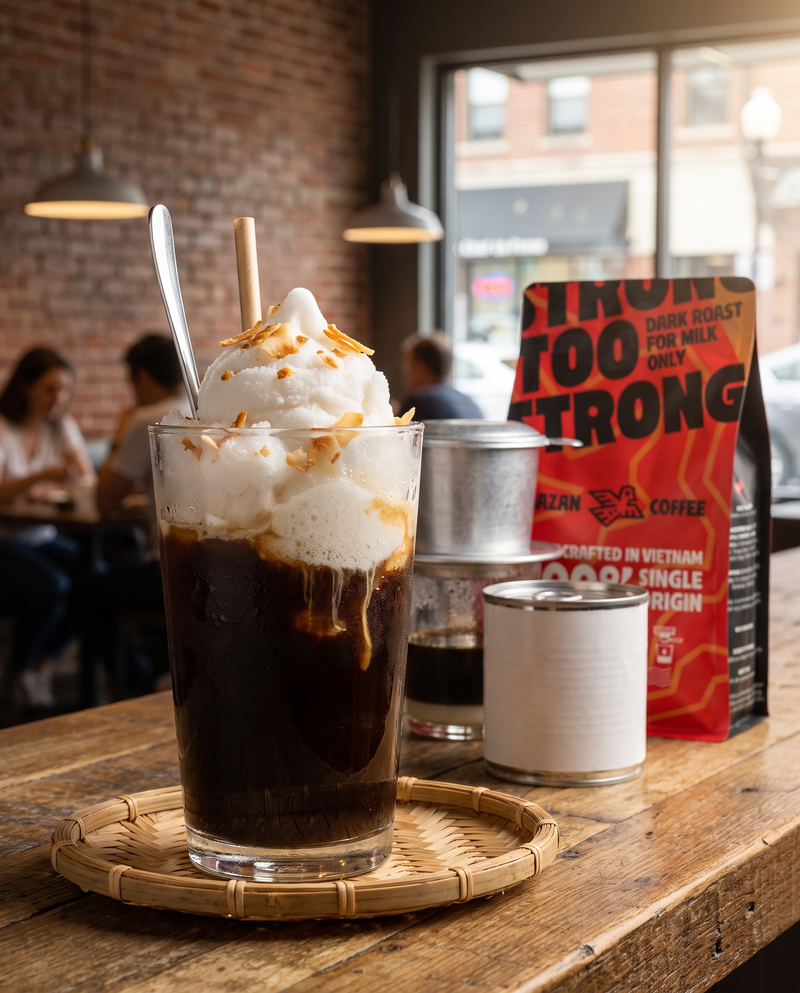 VIETNAMESE COCONUT COFFEE