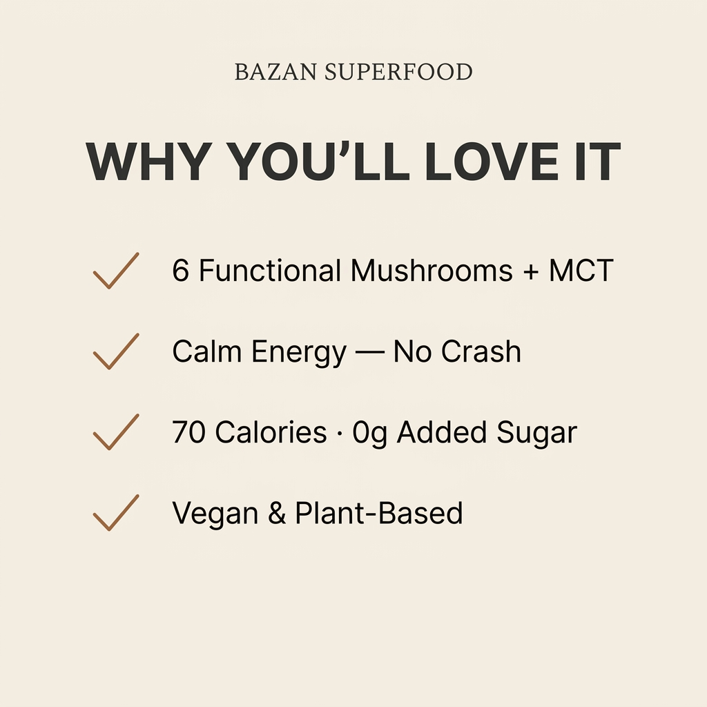 Why you'll love Bazan Mocha - benefits