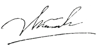 Founder signature