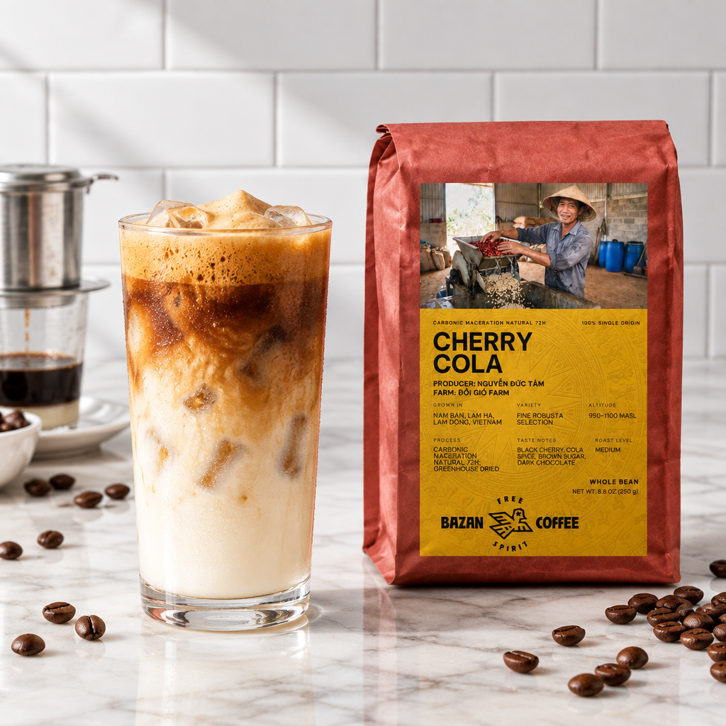 Cherry Cola brewing