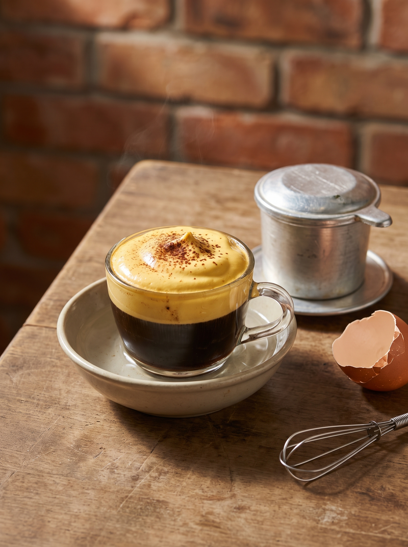 VIETNAMESE EGG COFFEE
