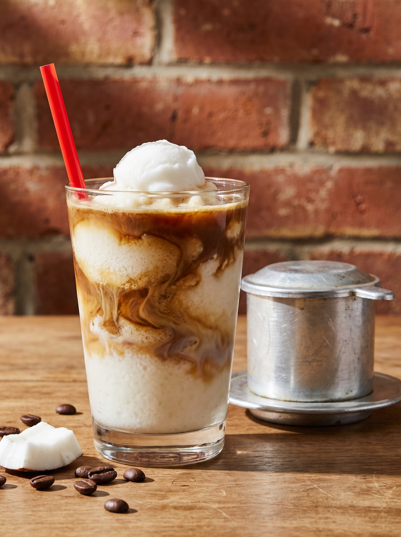 VIETNAMESE COCONUT COFFEE